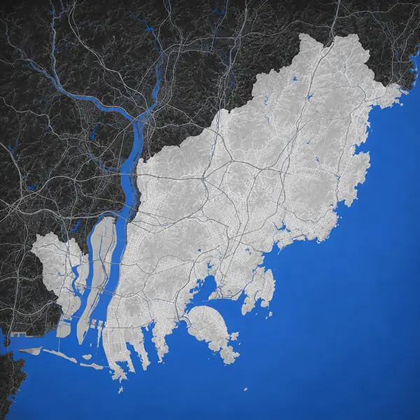 Busan map