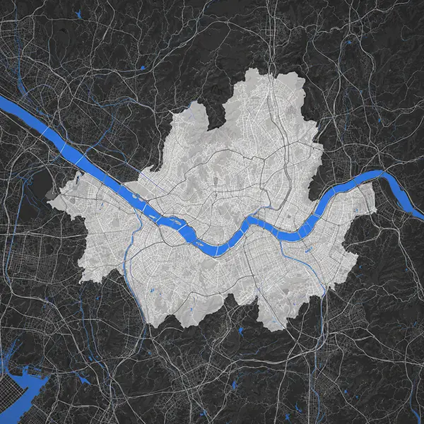 Seoul map